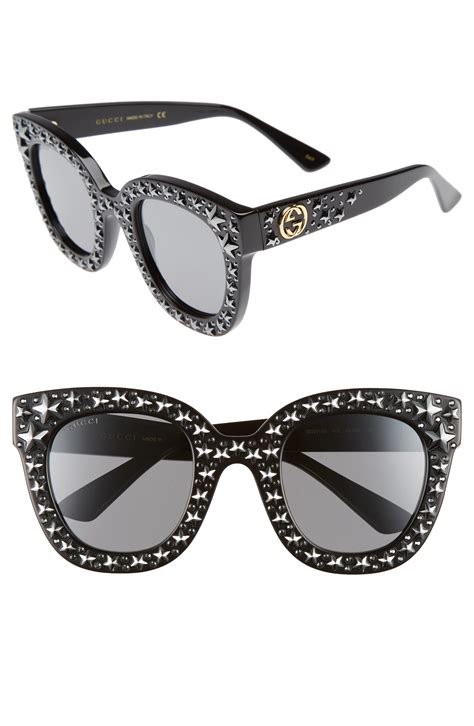 Gucci sunglasses with Swarovski crystals